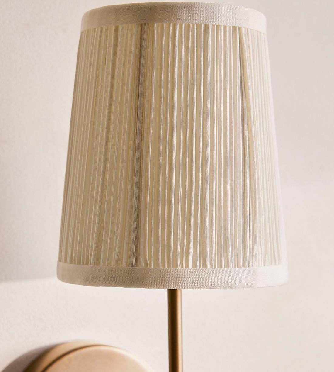 Isobella Wall Light, Antiqued Brass, US