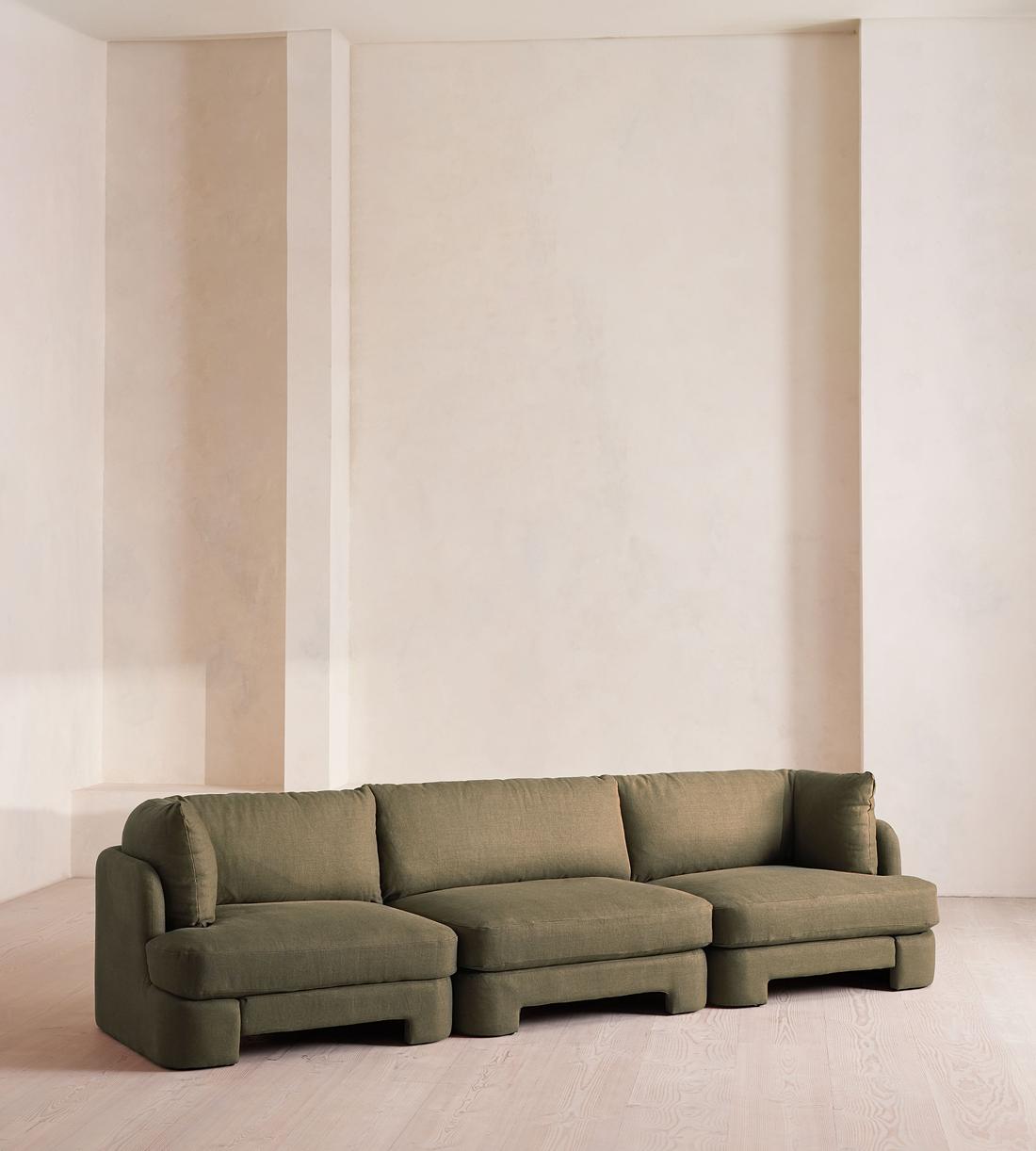 NHOL . ODE / EA-FOLDING SOFA GRAY ソファ Modern_Living_Room_Sofa_Two_Pi