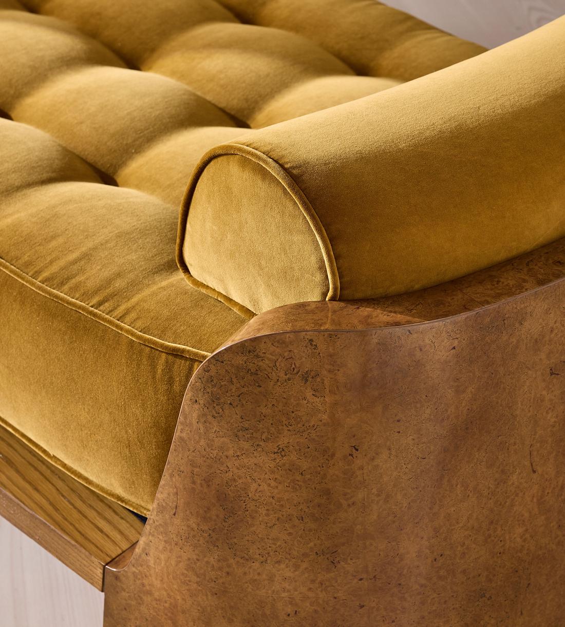 Heidi Daybed, Velvet, Mustard, US