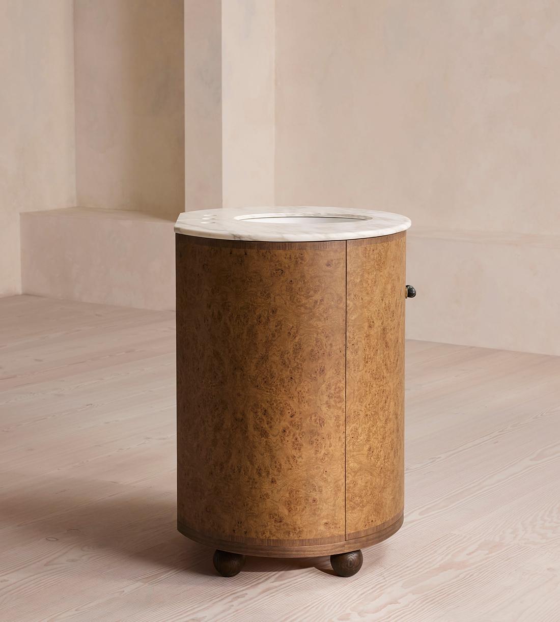 Esperanza Single Vanity, Calcutta Aura Marble