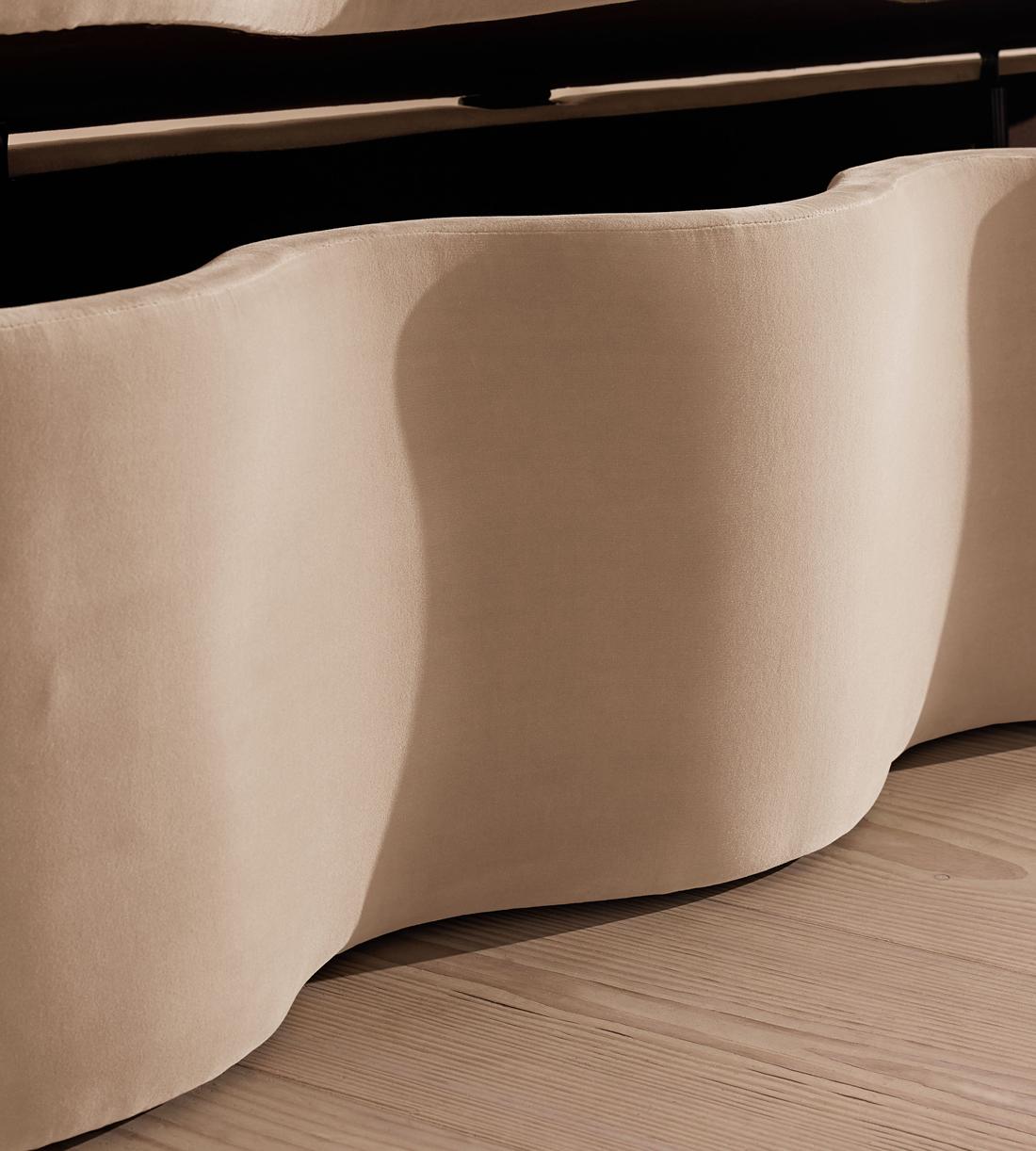 Eli Storage Bench, Porcelain Velvet, US