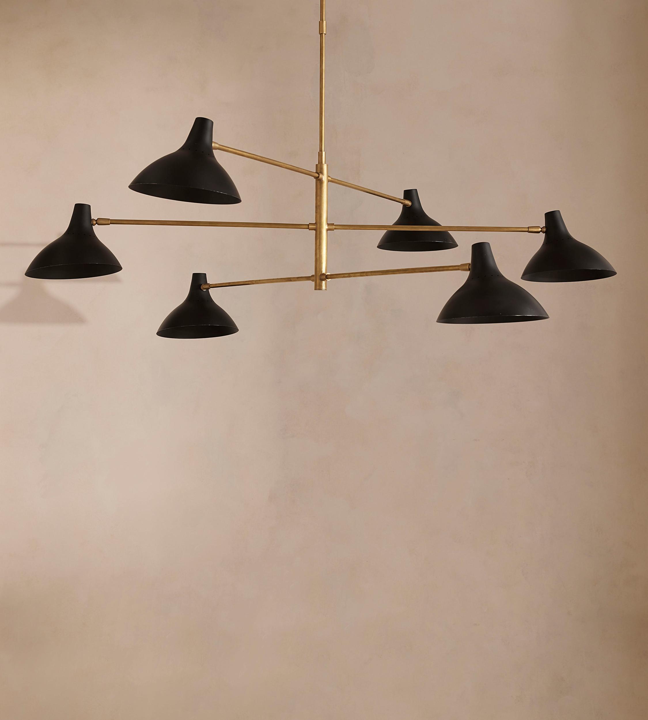 Oliver Mid Century Chandelier, US