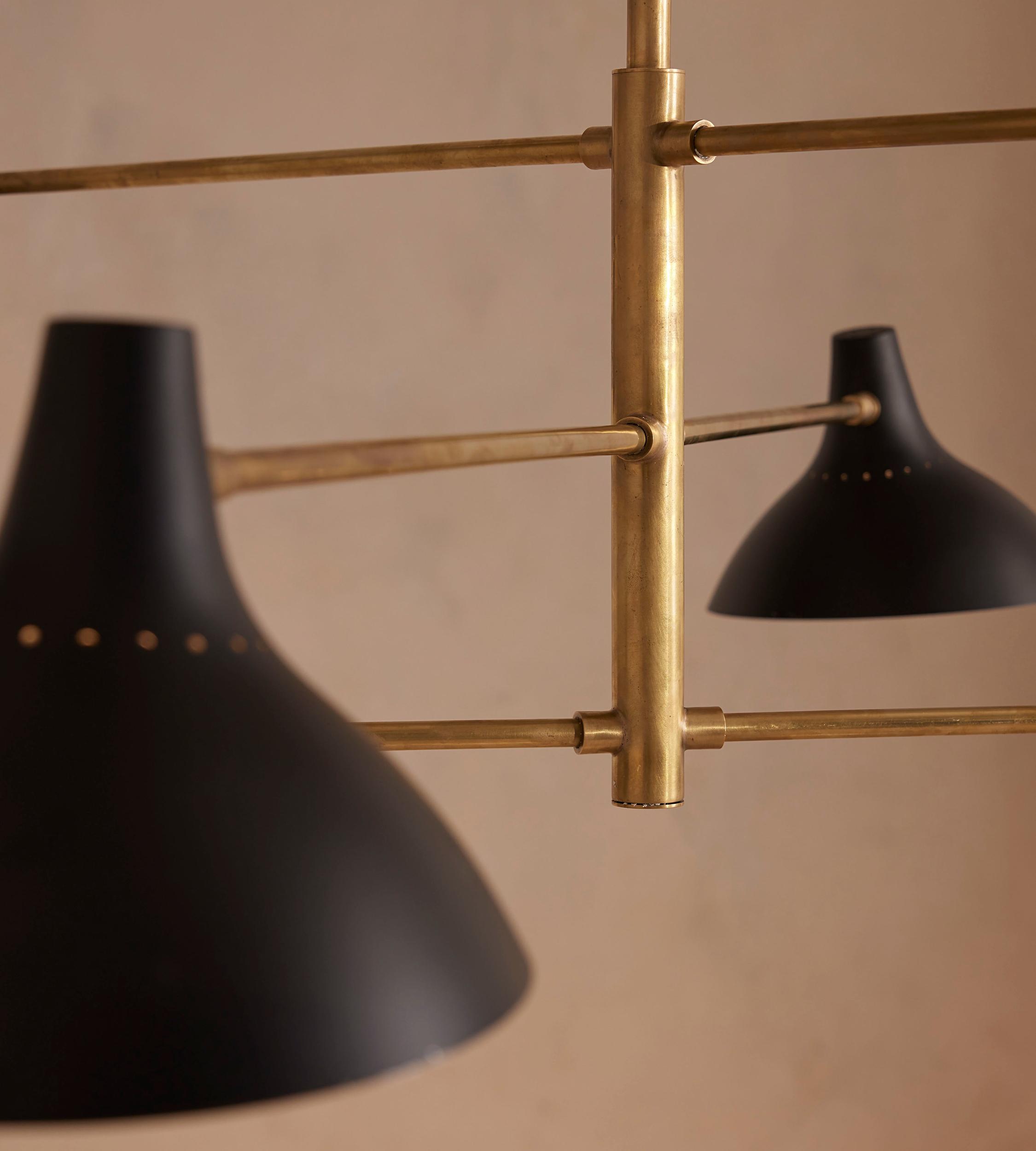 Oliver Mid Century Chandelier, US