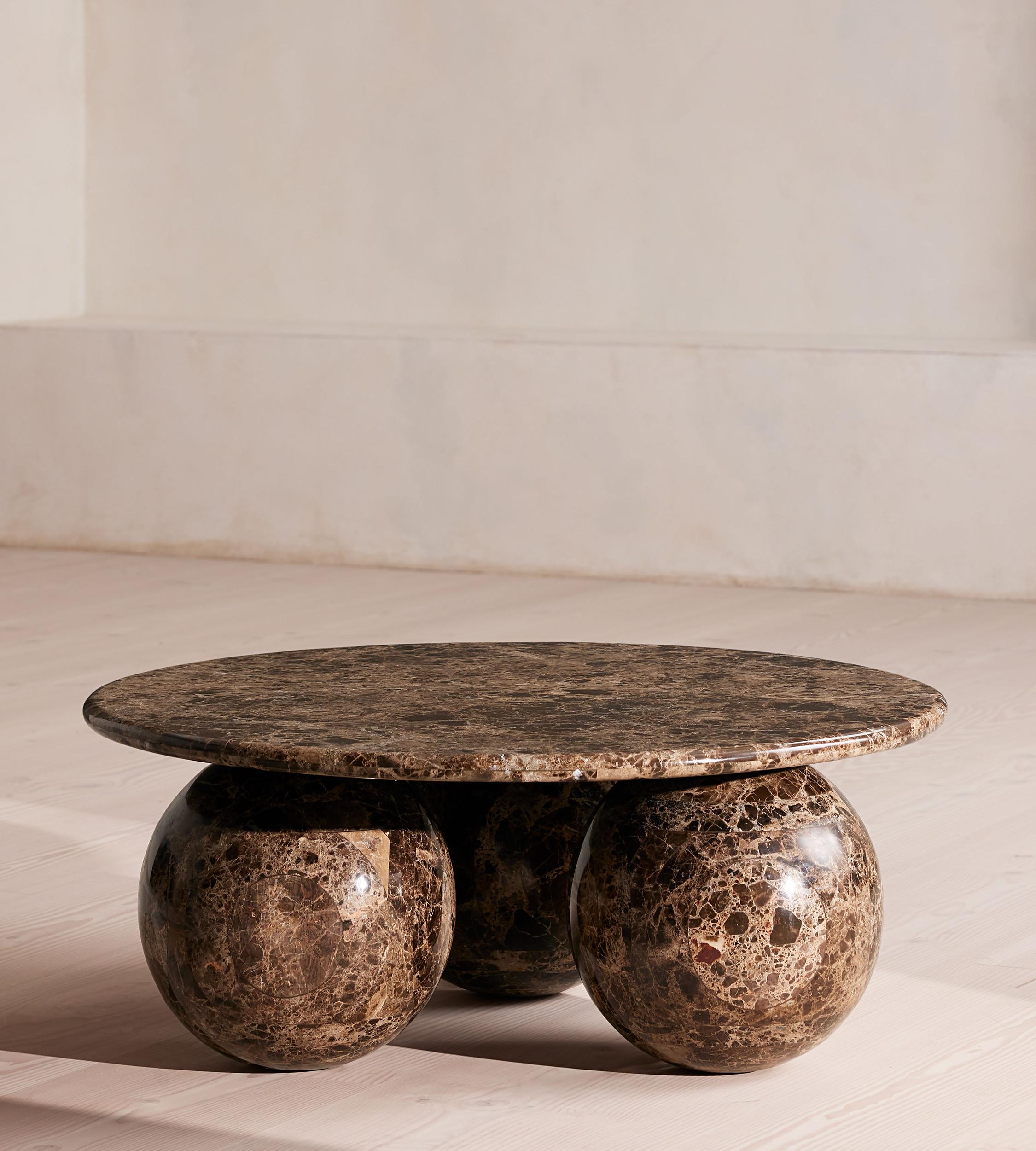 Oxley Coffee Table, Dark Emperador