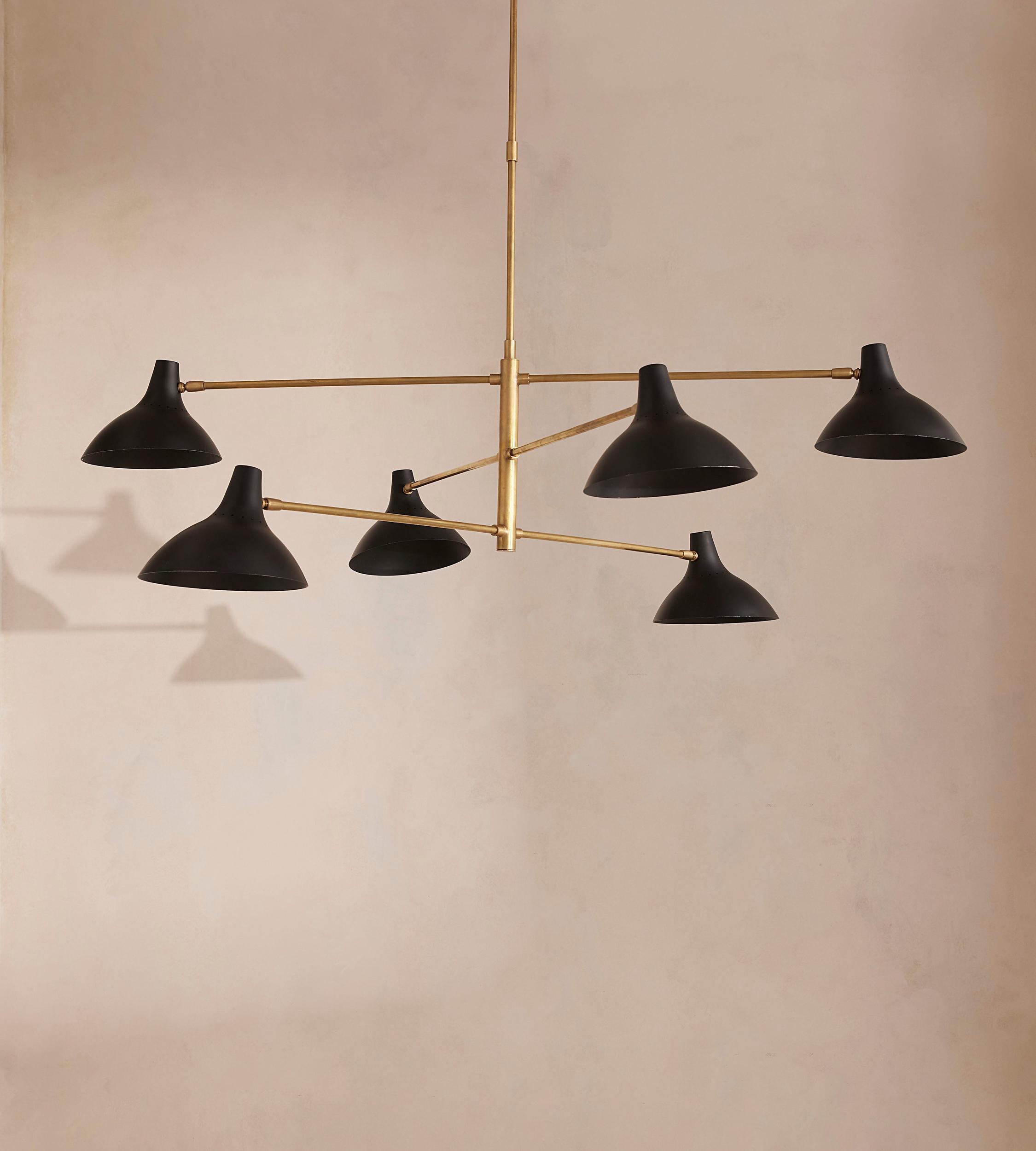 Oliver Mid Century Chandelier, US