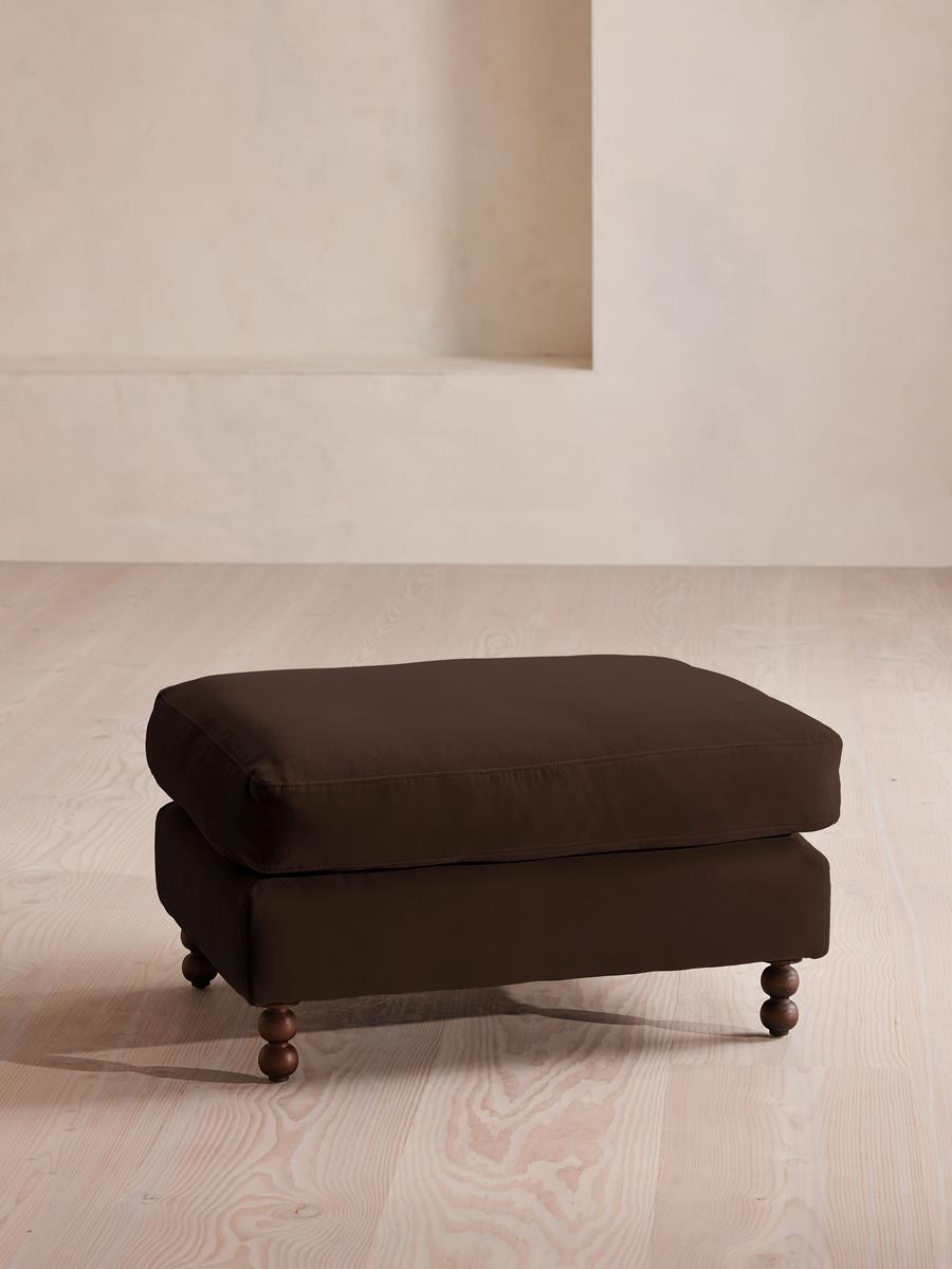 Soho Home Audrey Rectangle Ottoman In Multi