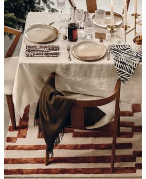 Whitney Linen Tablecloth Cream - 170 x 250cm - Listing Image