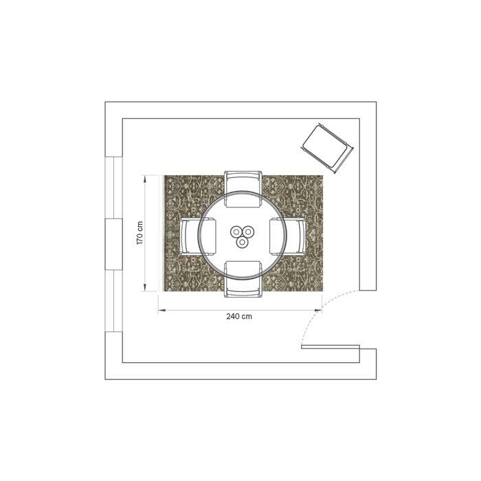 How to Choose the Right Rug Area Rug Size Guide Soho Home