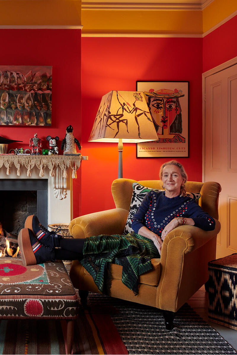 At home with Lucinda Chambers House inspiration Soho Home