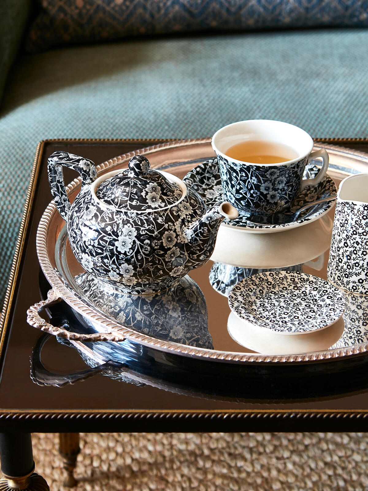 Burleigh Calico Teapot Small Earthenware Teapots Soho Home
