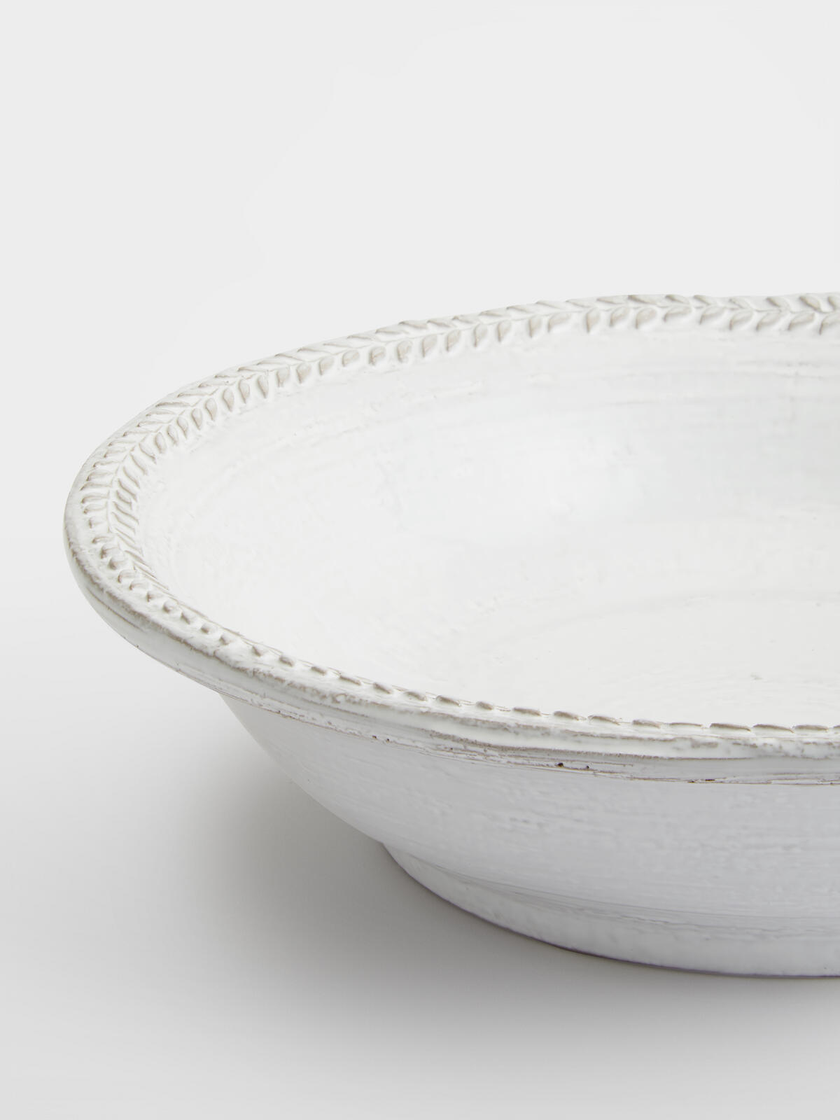 Hillcrest Pasta Bowl, White, Set of Four Soho Home