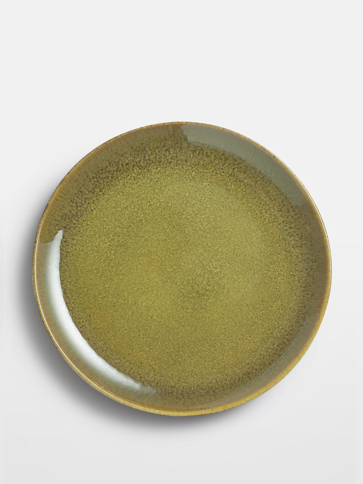 Nero Dinner Plate, Green, Set of Four Soho Home