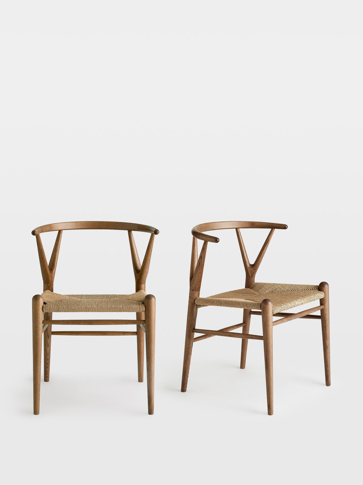 Pair of Sitwell Dining Chairs Walnut - Soho Home