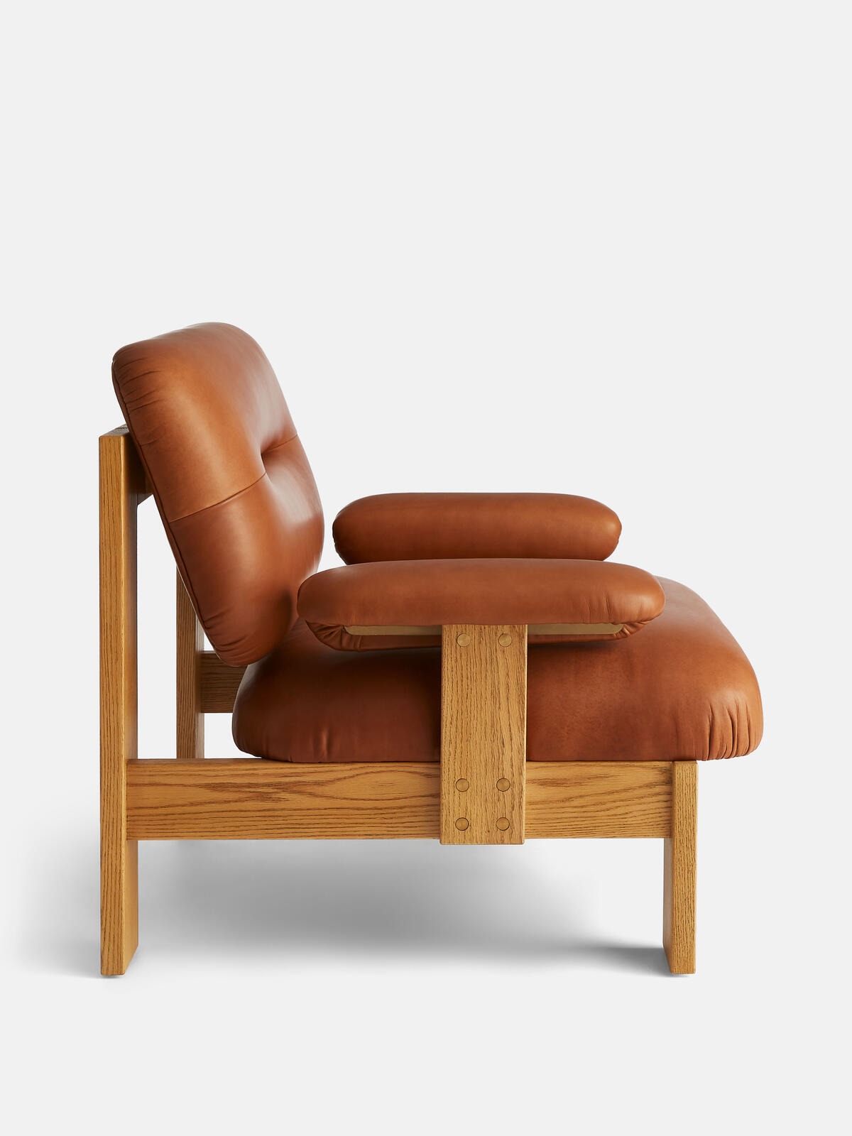 Horton Armchair, Chestnut Leather Soho Home