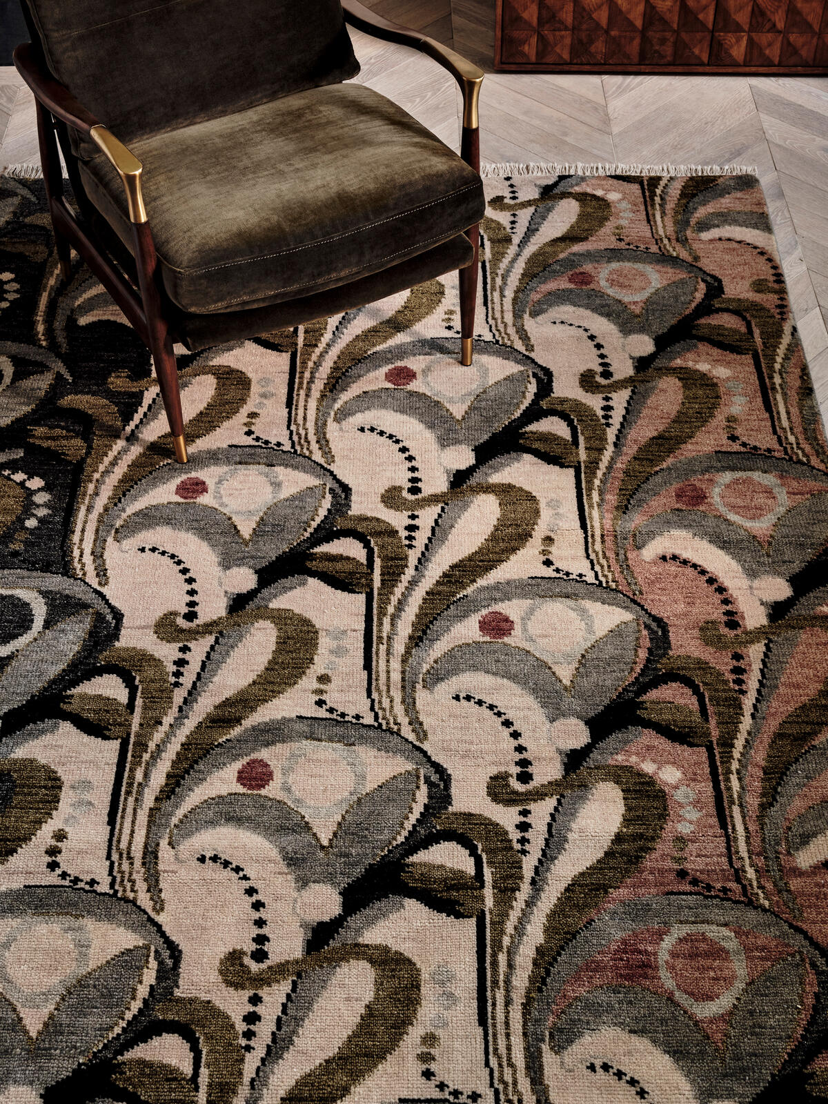 Oberti Rugs Obie Rug Multi, 170 x 240cm - Soho Home