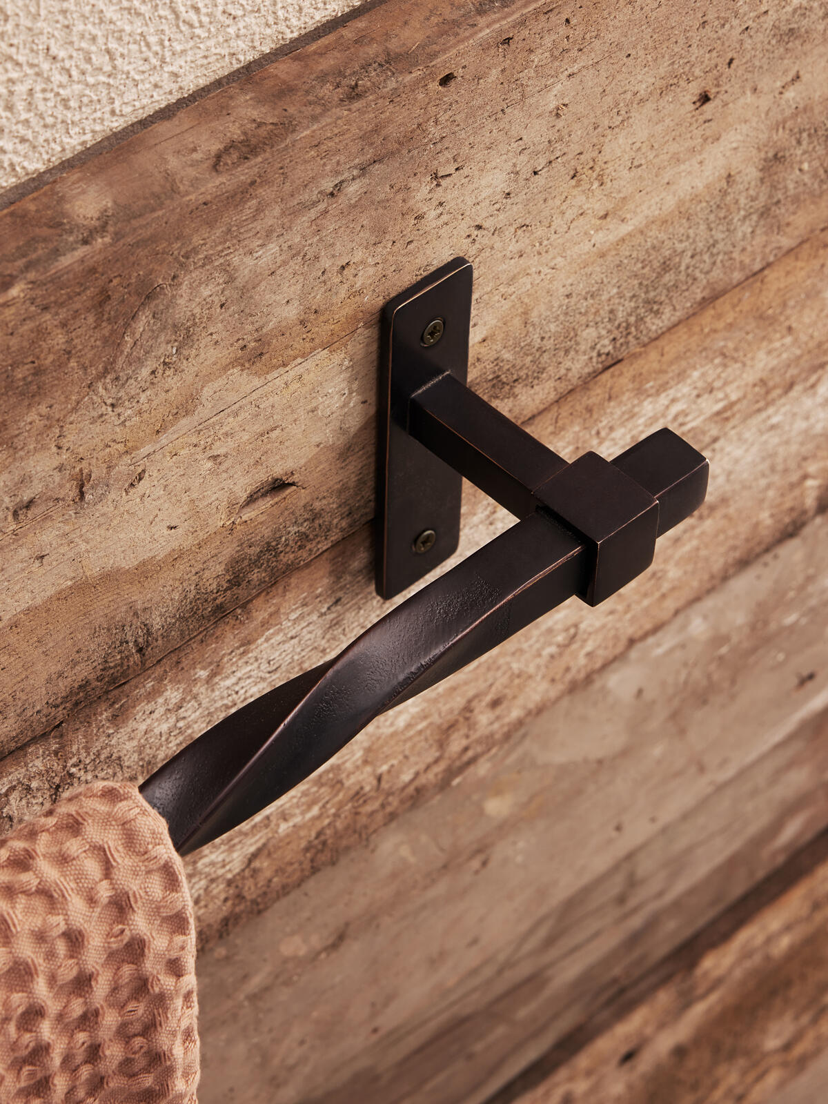 Radley Blackened Brass Towel Rail, Large Soho Home