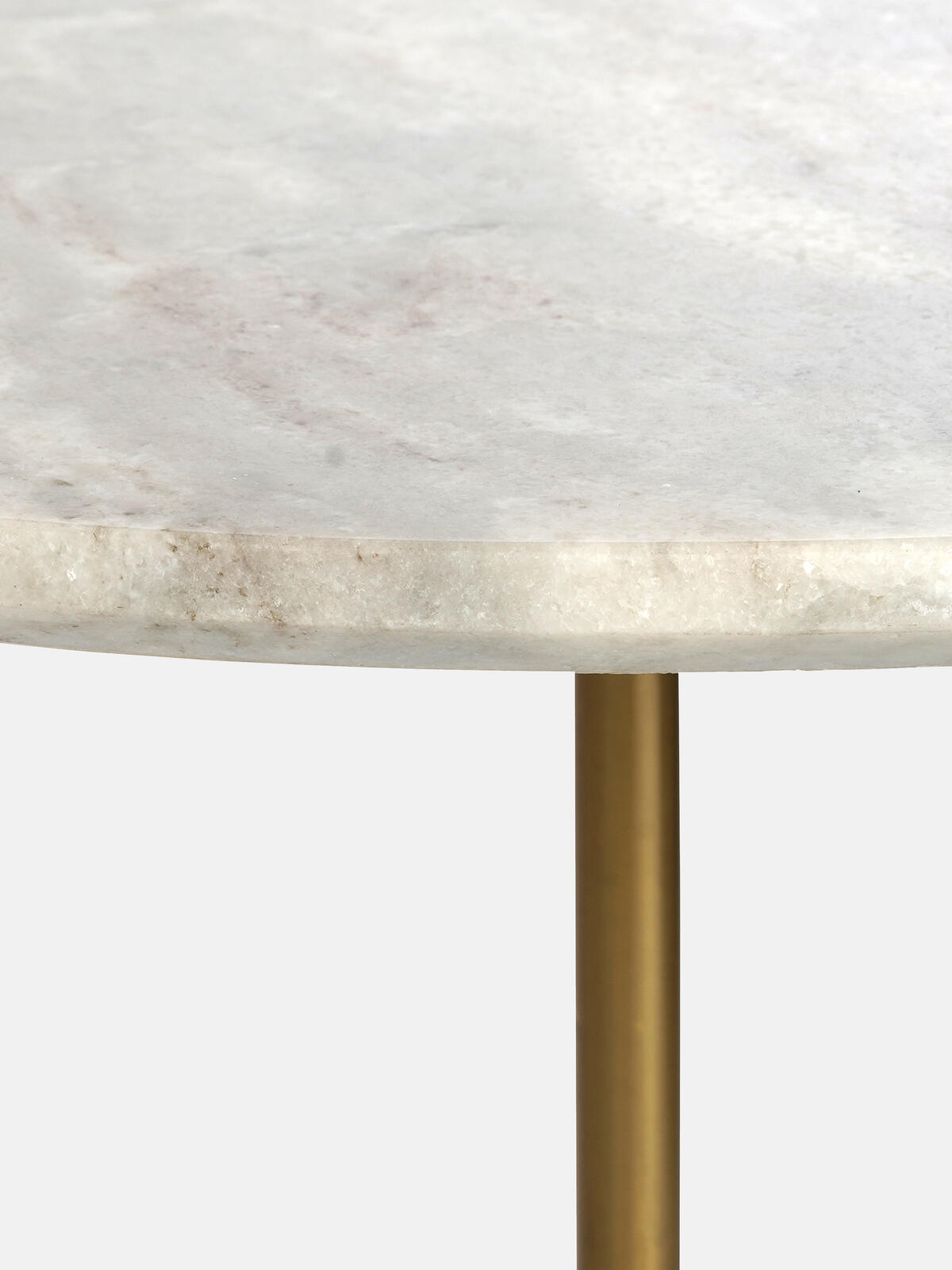 Fleet Side Table, Large/Low, Brown Marble Soho Home