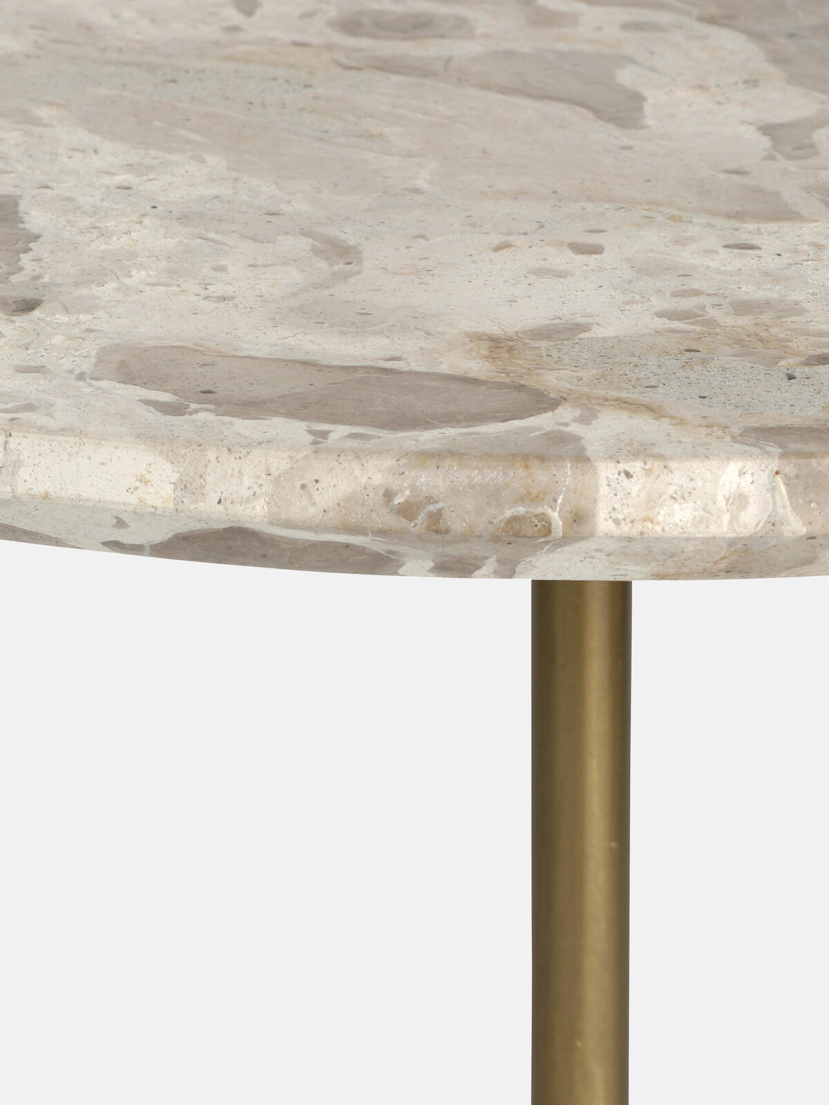 Fleet Side Table, Medium/Mid Height, Kapri Marble Soho Home