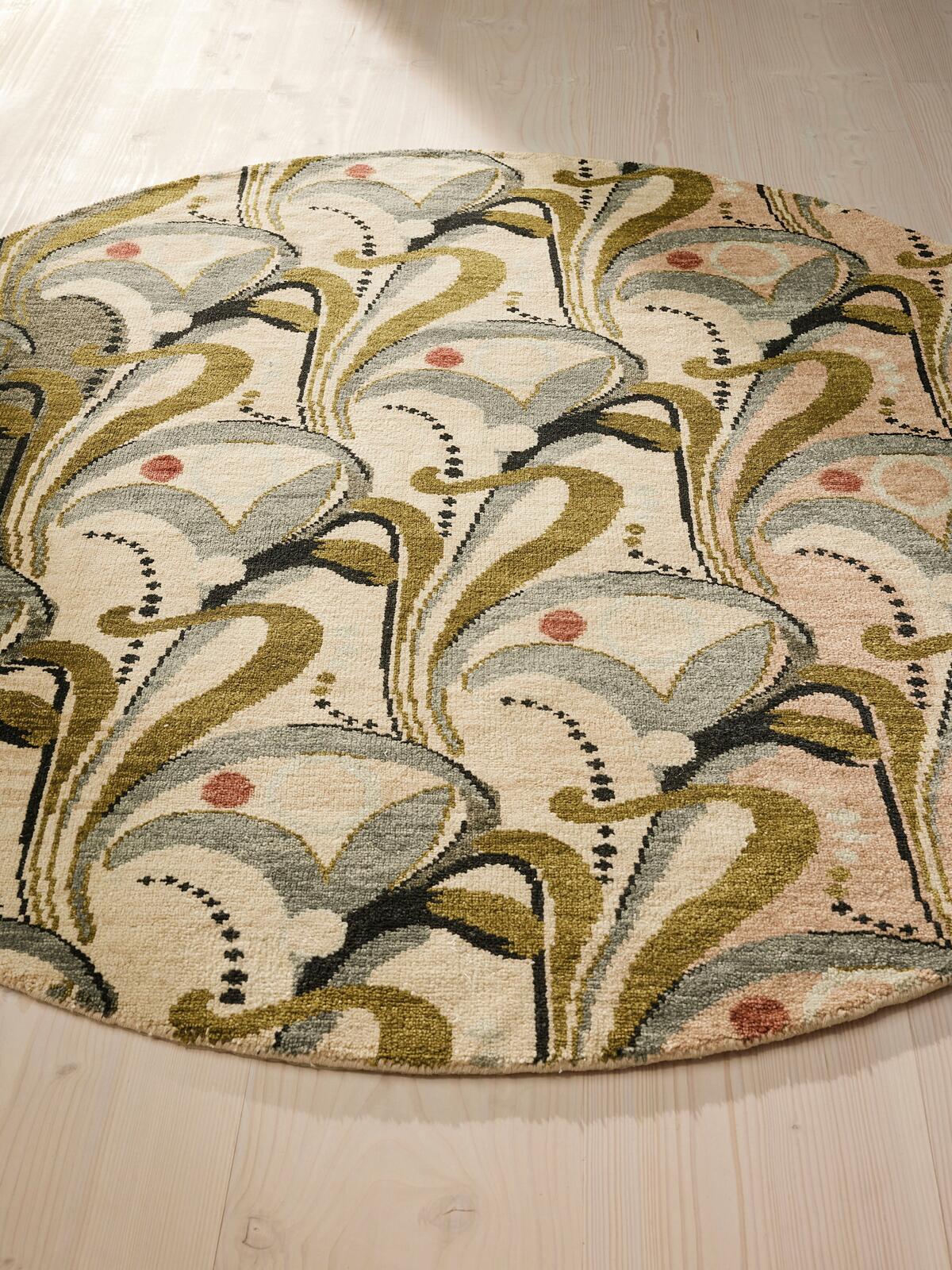 Obie Rug Multi, Round 200 x 200cm - Soho Home