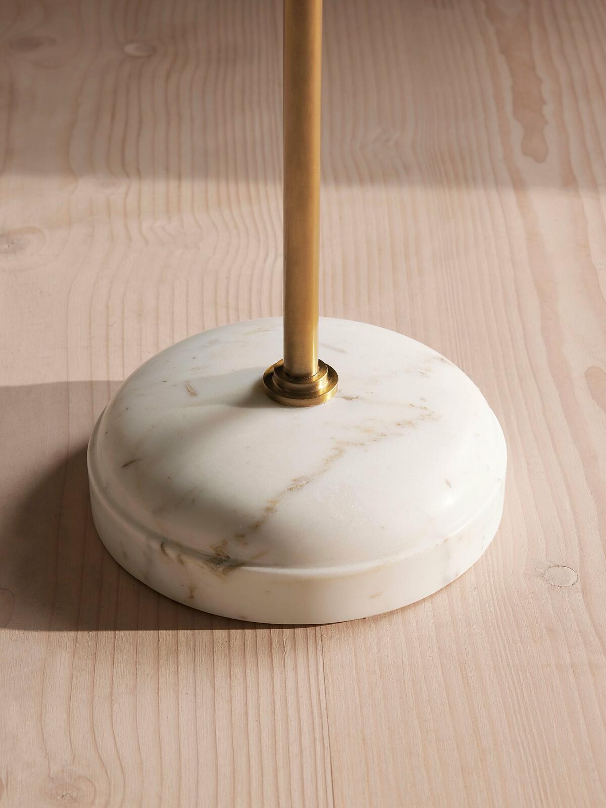 Fleet Side Table, Large/Low, Jurassic Green Marble Soho Home