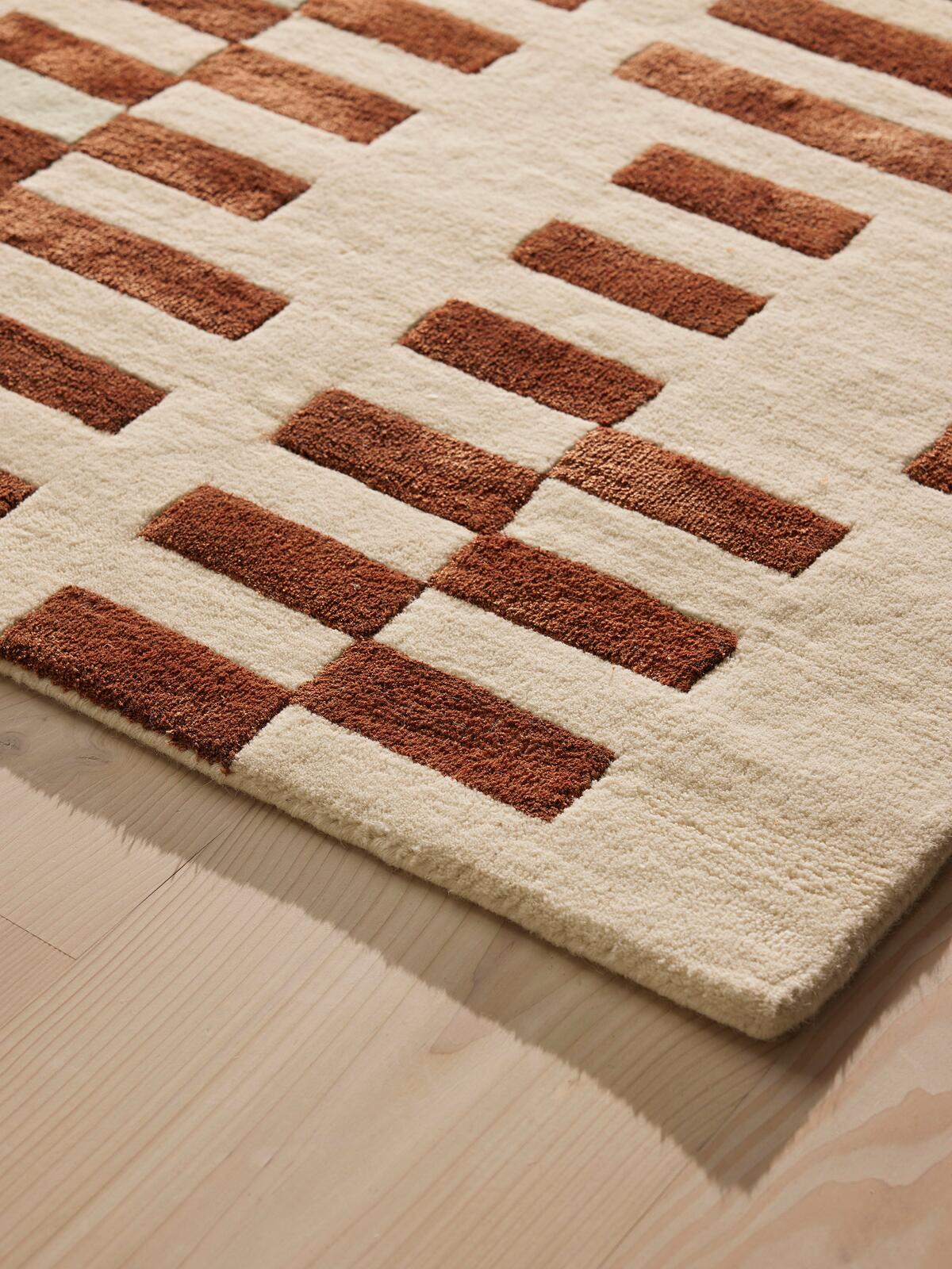 Raya Rug Rust, 170 x 240cm - Soho Home