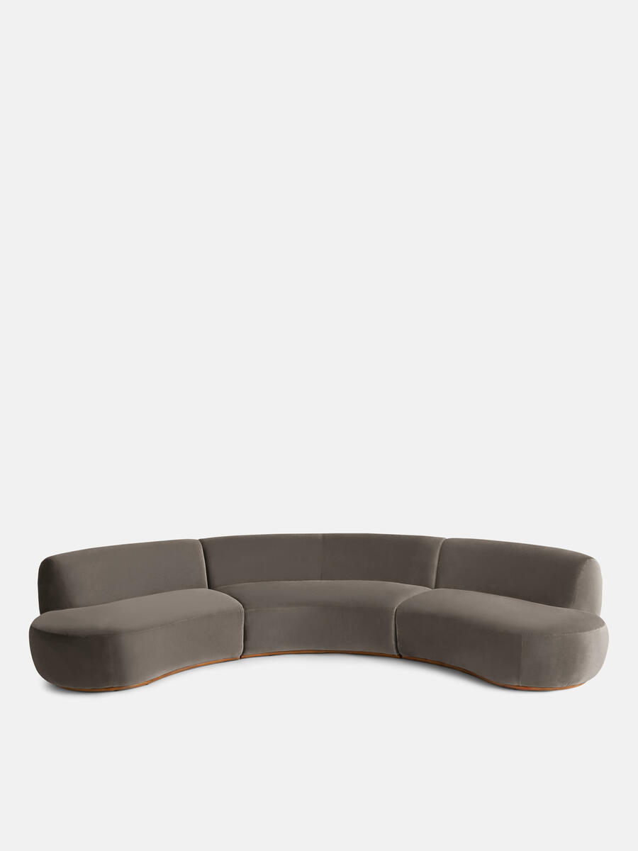 SOHO HOME ALINE SERPENTINE MODULAR SOFA