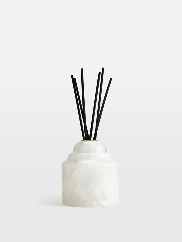 Trento Fig Verde Diffuser, Alabaster, 150ml - Soho Home