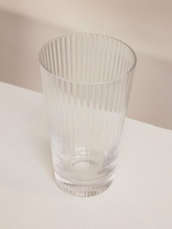 Fluted Highball Glass, Set of Four Soho Home
