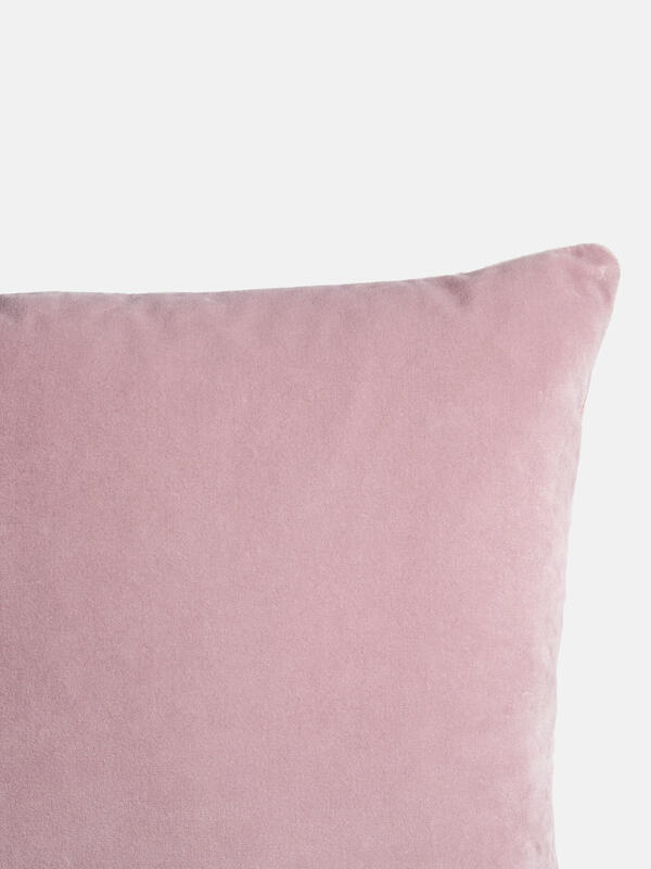 Monroe Square Cushion, Dusky Pink Soho Home