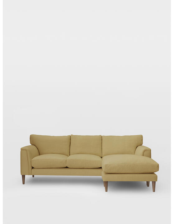 Reya Chaiseend Sofa Linen, Antelope Soho Home