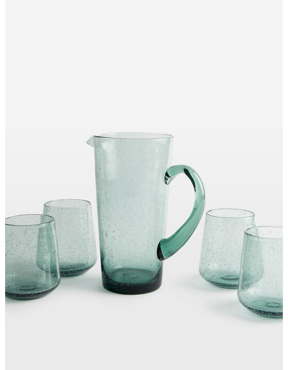 Recycled Coloured Glass Jug Soho Home