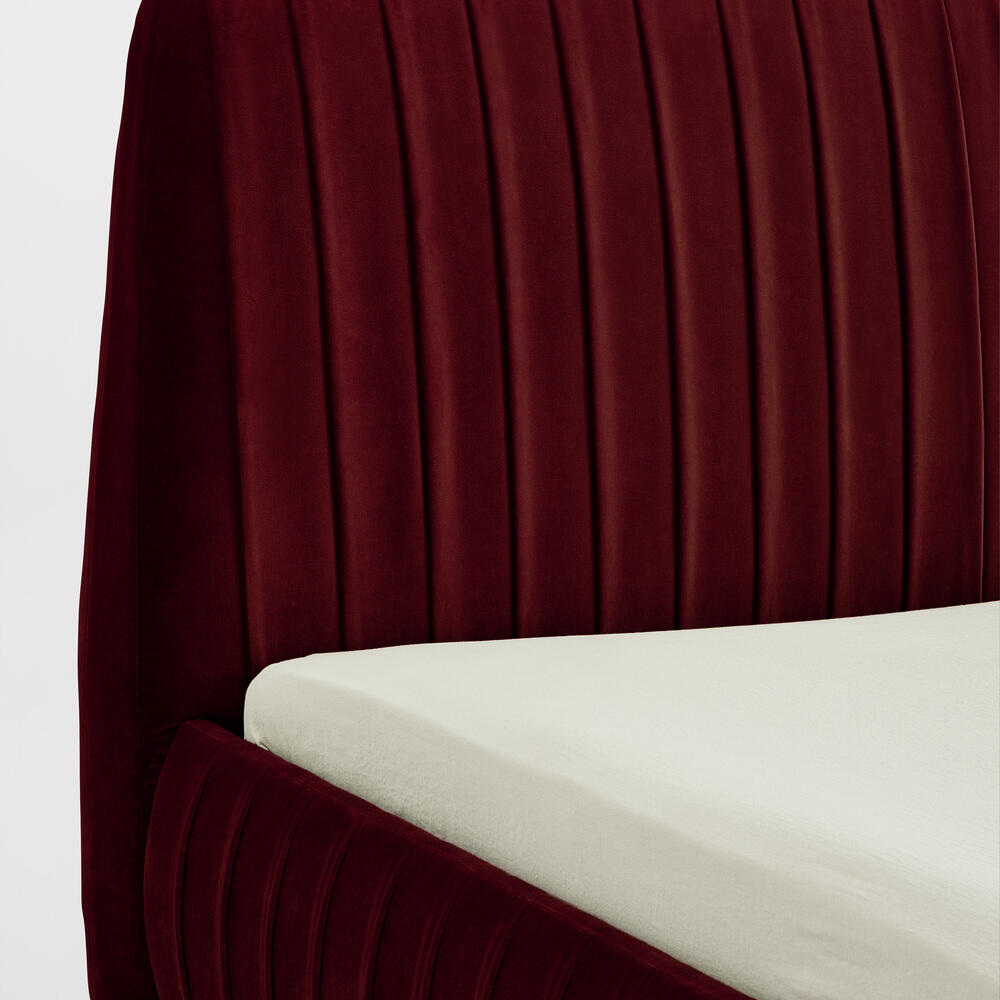 Vivienne Bed, California King, Velvet Cinnamon US Soho Home